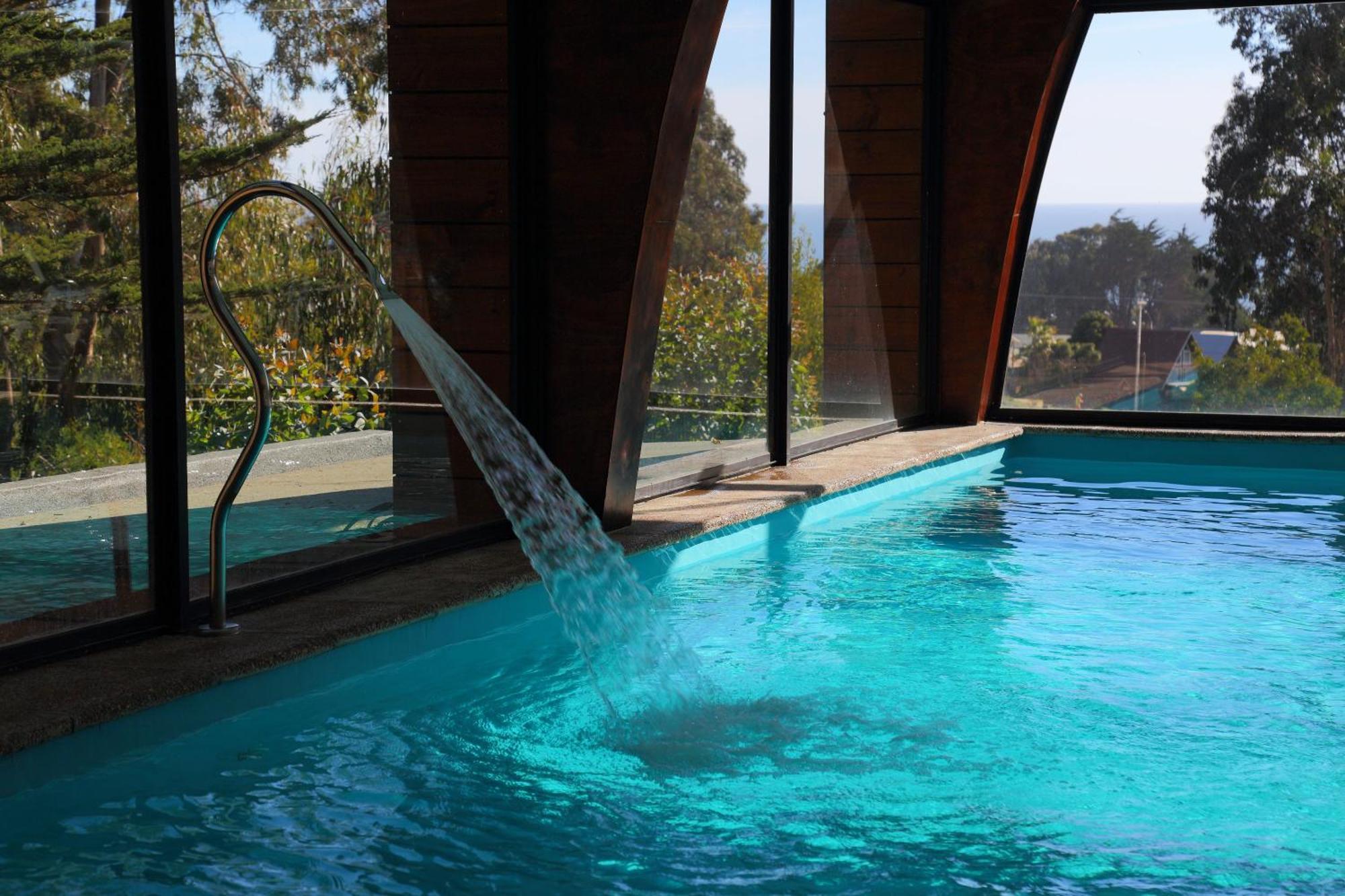 Cabanas Y Spa Costa Patagonia - Piscina Climatizada ปิชิเลมู ภายนอก รูปภาพ