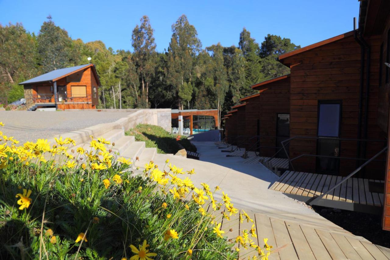 Cabanas Y Spa Costa Patagonia - Piscina Climatizada ปิชิเลมู ภายนอก รูปภาพ
