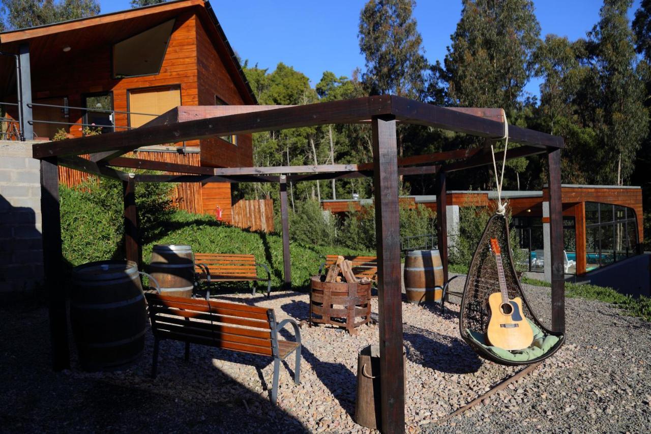 Cabanas Y Spa Costa Patagonia - Piscina Climatizada ปิชิเลมู ภายนอก รูปภาพ