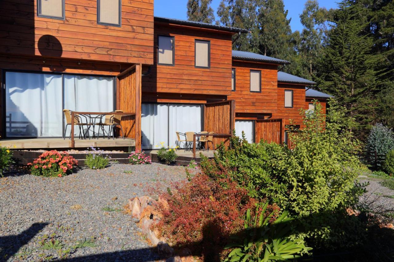 Cabanas Y Spa Costa Patagonia - Piscina Climatizada ปิชิเลมู ภายนอก รูปภาพ